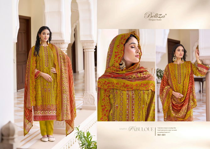 Zubiya Vol 2 By Belliza Digital Printed Cotton Dress Material Wholesale Shop In Surat